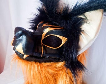 Raptor mask, dino mask.