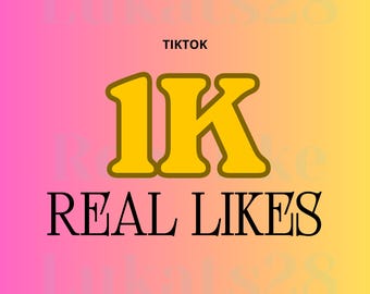 TikTokで1000以上のいいね！を獲得／いいね！が急増／リアルなエンゲージメント／ソーシャルメディアの成長
