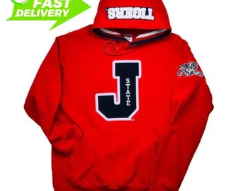 Jackson State Tigers Letterman Pullover-Hoodie