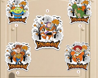 Toy Story Halloween Magnet, Spooky Disney Pixar Toy Story Magnet,  Trick or Treat Decor, Halloween On The High Seas, Family Trip Gift