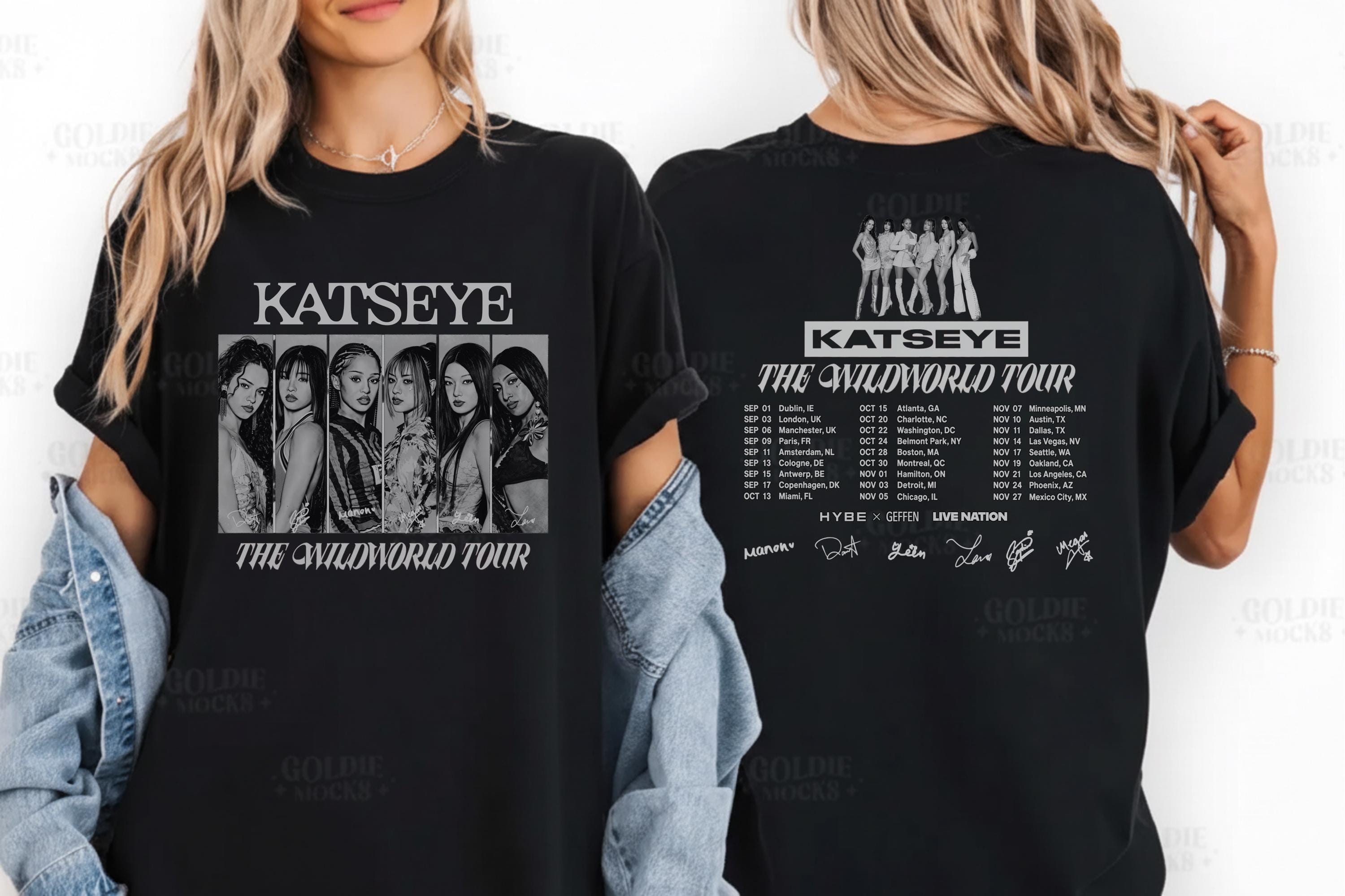 Katseye World Tour 2026 Tshirt - Etsy