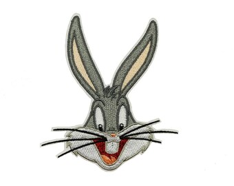 Looney tunes bugs heat transfer iron on bunny daffy elmer 4.5 inch