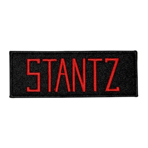 Ghostbusters Stantz Name Tag Patch Team Uniform Costume Movie Iron On Applique