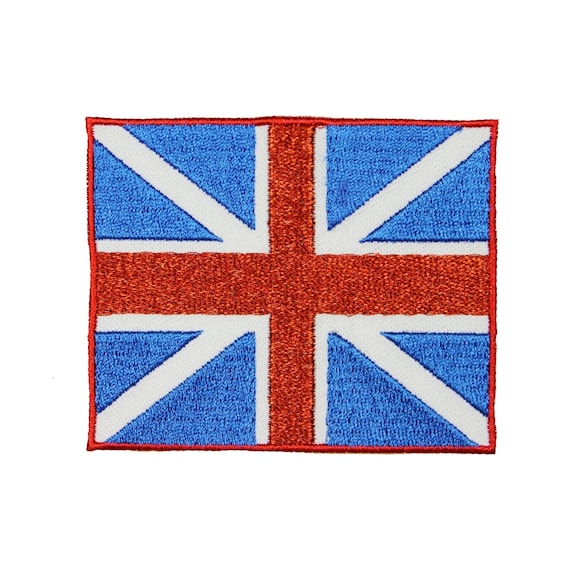 Embroidered Union Jack Patch Union Jack & England Flag Embroidered Iron-On / Sew-On Patch - Cotton, Made In UK Iron On England Flag Patch - Foto 6