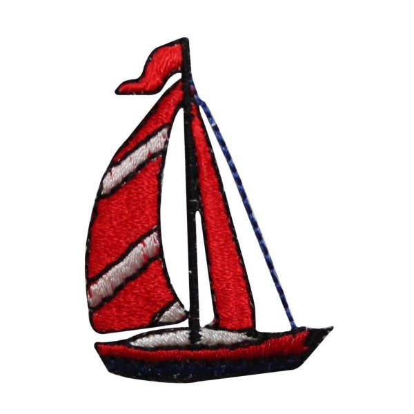 Applique Basic Short - Sailboats