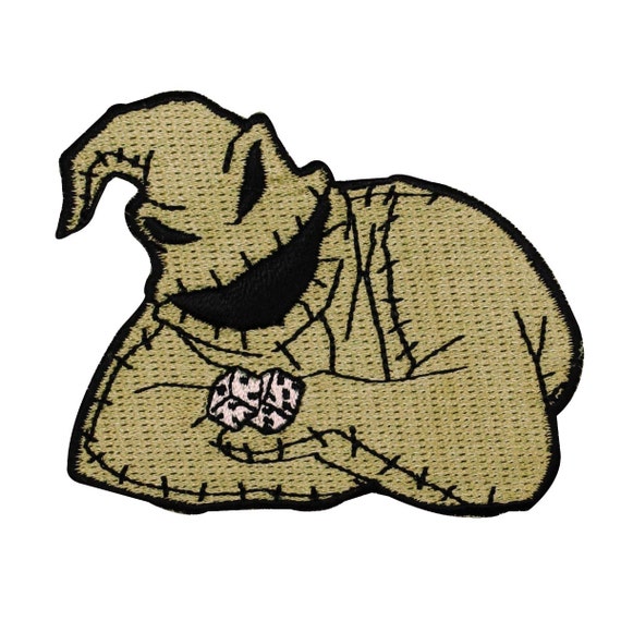 Oogie Boogie Nightmare Before Christmas Character Craft Iron-On Applique  Patch