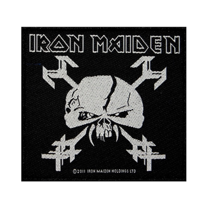 Iron Maiden the Final Frontier Skull Patch Heavy Metal Woven - Etsy