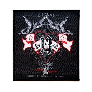 Angels of Fortune Alchemy Carta England Gothic Art Woven Sew On Applique Patch