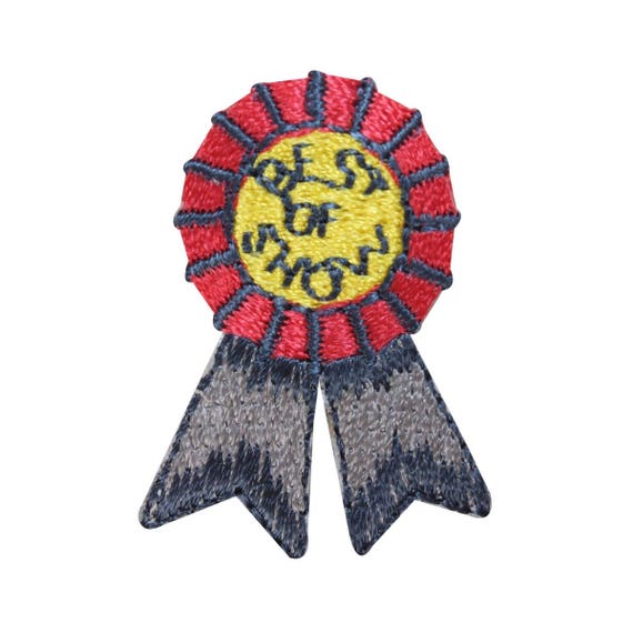 Dogpatch Ribbon ID 2823 Best in Show Ribbon Patch Dog Fashion Winner | Etsy
