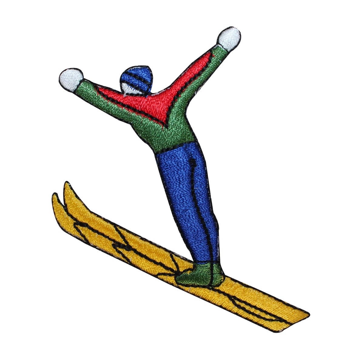 Ski Freestyler Bestickt Aufnäher//Abzeichen