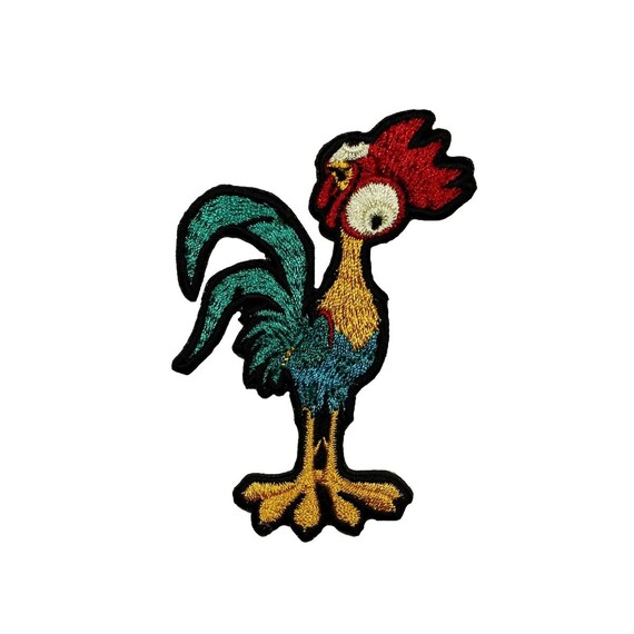 Hei Hei Rooster Patch Oblivious Curious Moana Movie Character Etsy Hei Hei Rooster Patch Oblivious Curious Moana Movie Character Etsy