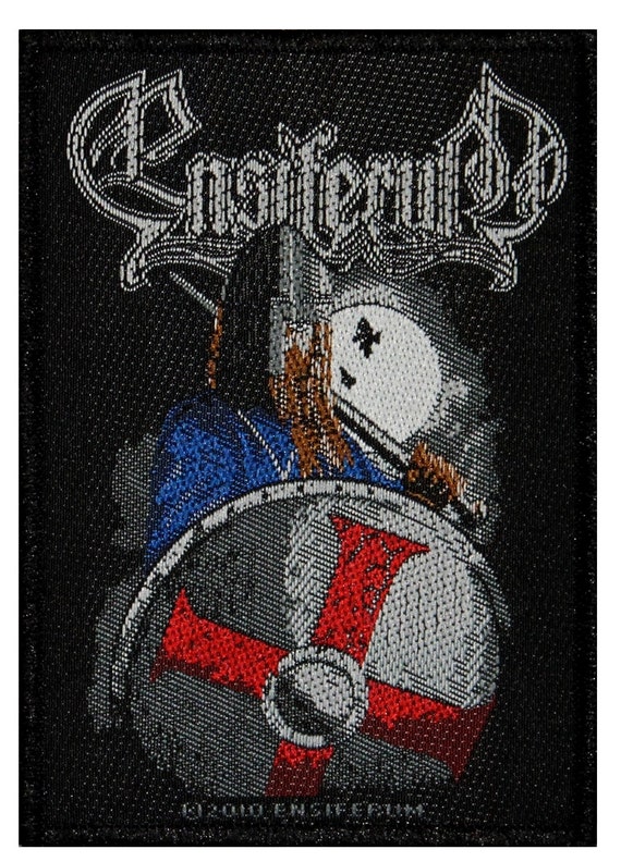 Ensiferum Viking Knight Shield Patch Warrior Folk