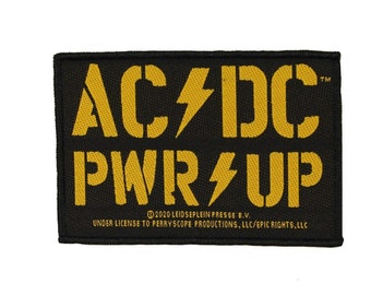 ACDC Rock ou Buste patch ACDC Rock ou Buste patch
