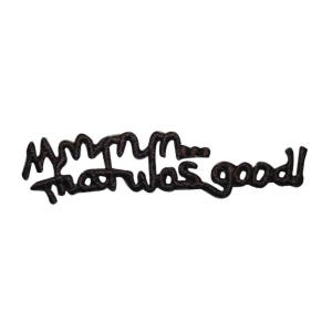 May include: Black and white graphic design with the text "My mom was good".