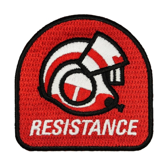 Star Wars JOIN THE RESISTANCE 3/" WIDE Embroidered Patch