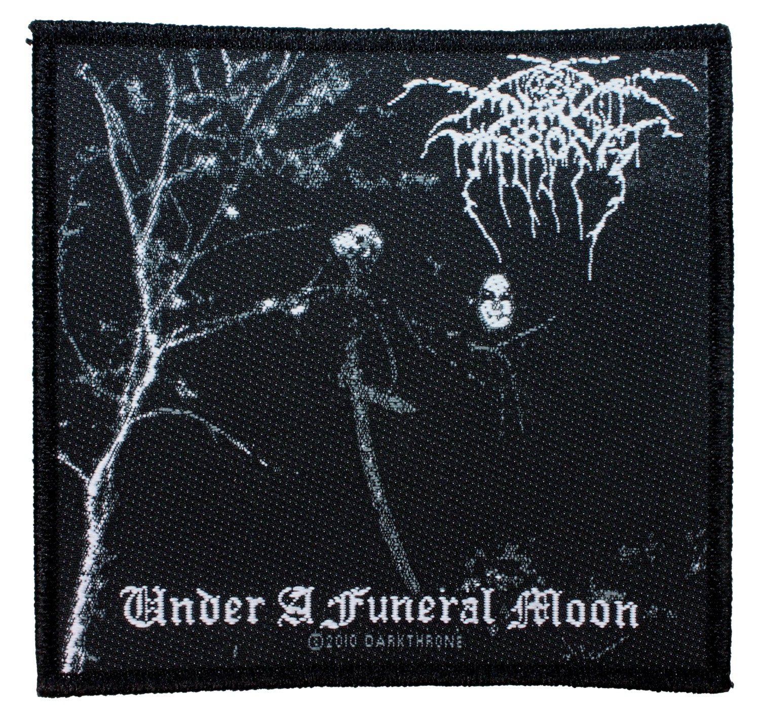 Darkthrone Under A Funeral Moon Patch Album Black Metal