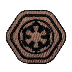 Disney Star Wars Empire Crest Patch Imperial Officially Licensed Iron On Applique