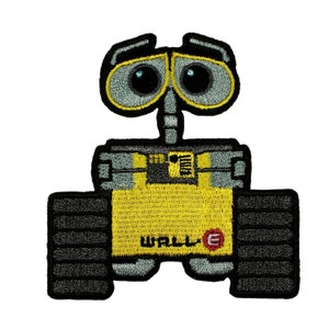 Disney Pixar WALL-E Patch Trash Compactor Robot Embroidered Iron On Applique
