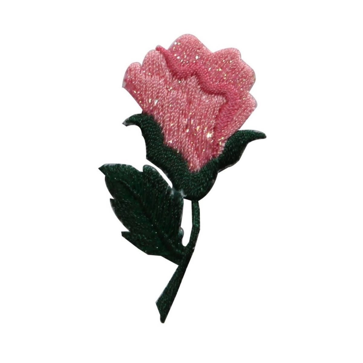 ID 6183 Pink Single Rose Patch Flower Garden Love