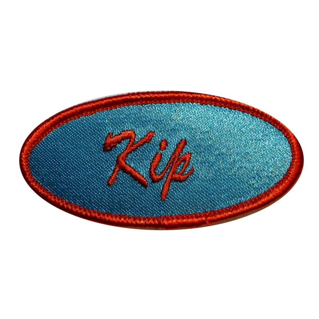 Kip First Name Kip Name Tag Patch Kids Novelty Badge Uniform New Embroidered Iron on ...