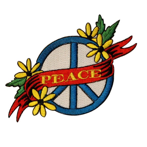 Peace hippie Patch aufbügler Patch 71 