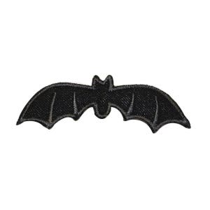 May include: Black felt bat applique with a stitched design.