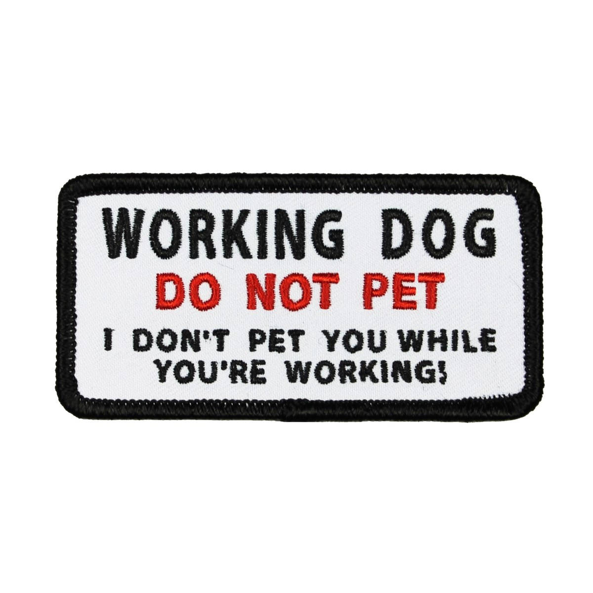 working dog patches