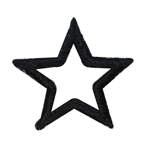 Fahne Stern Bügelbild Aufnäher Applikation Patch Nähen Basteln Verzieren 