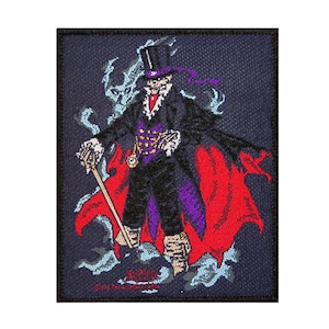 Larger Magistus Gentleman Pimp Patch Spirit Alchemy Carta Woven Sew On Applique