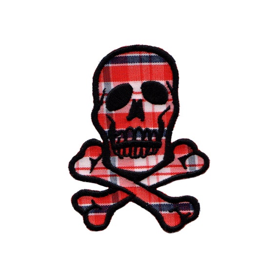 Skull Crossbones Patch 2 3/4
