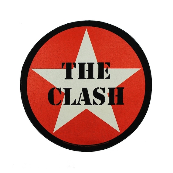 XLG The Clash Star Logo Back Patch English Metal Rock Band Music Sew on Applique - Etsy España