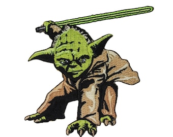 Disney Star Wars Yoda Jedi Master Patch Officially Licensed Iron On Applique