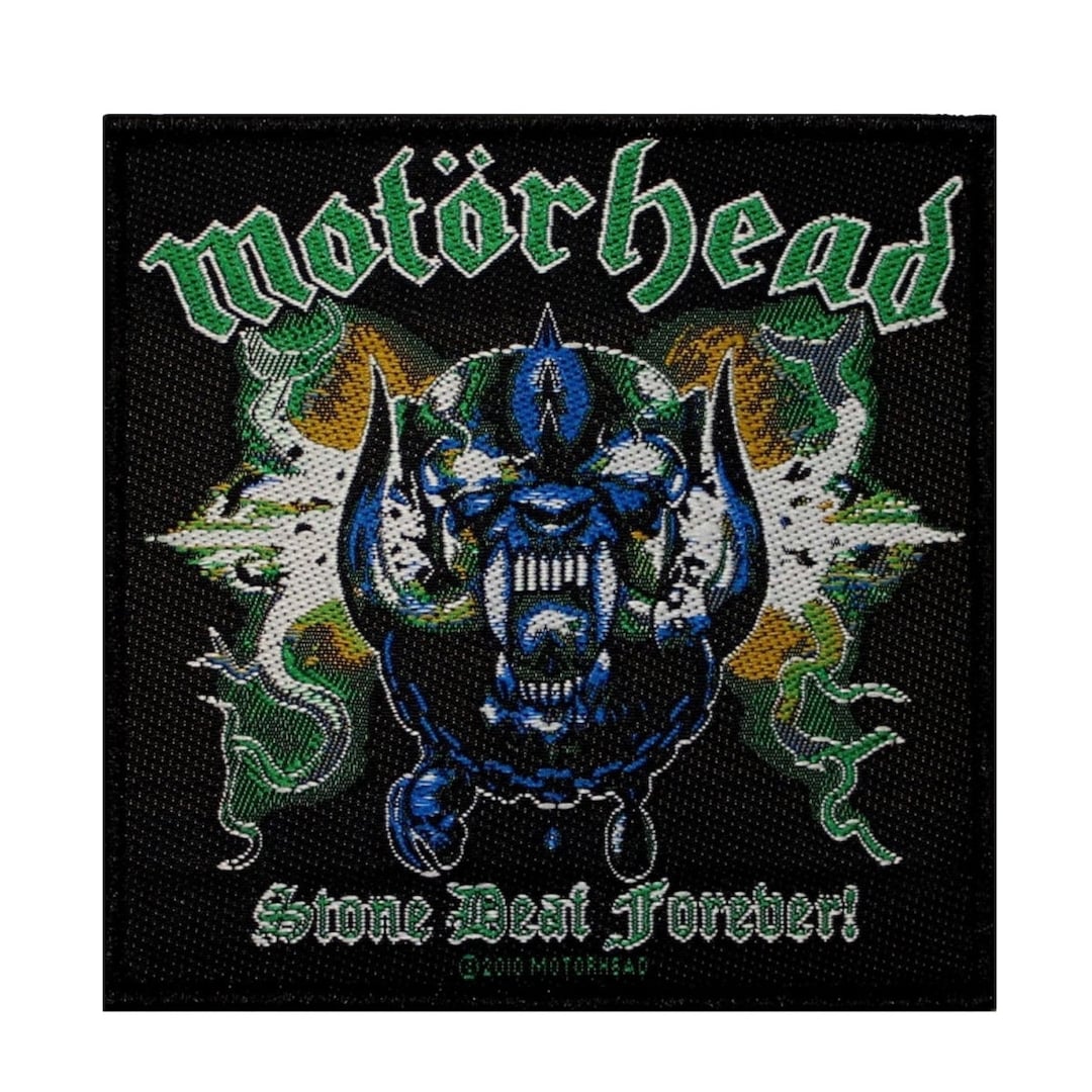 Motorhead Stone Deaf Forever Patch Cover Art Heavy Metal
