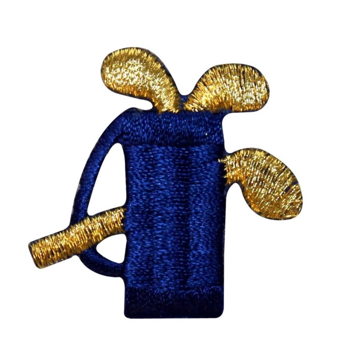 ID 1564 Golf Club Bag Patch Blue Sport Clubs Set Embroidered Etsy