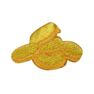 Peut inclure: Un patch brodé jaune en forme d'abeille avec les ailes déployées.