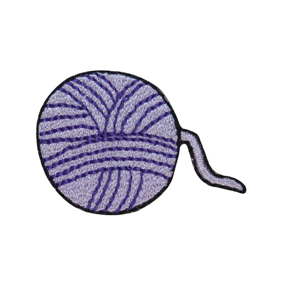 ID 3058A Ball of Yarn Patch Sewing Knitting Pet Toy Etsy