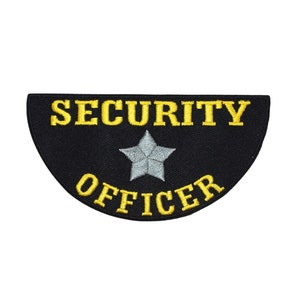  TOOLSSIDE 2 PCS Armed Security Officer Patch 4x10 & 2x5 Hook on  Back - Security Patches for Uniforms with Embroidered Letters - Quality  Grey Embroidery Patch - Armed Security Officer : Everything Else