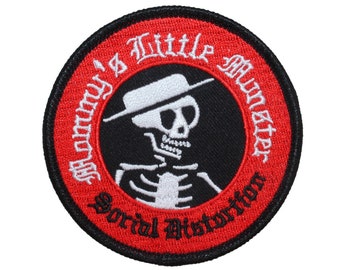 Social Distortion Mommy's Little Monster Patch Punk Rock Music Iron On Applique