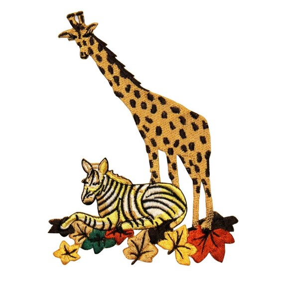 Applikation Lustige Giraffe | Kurzwaren, Scheren Und Applikationen