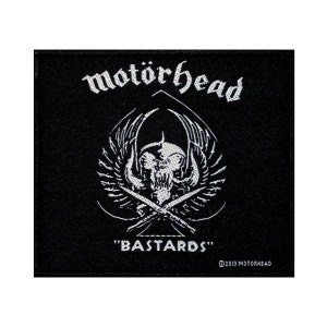 MOTORHEAD BALL AND CHAIN 1975 OFFICIAL LICENSED SEW ON PATCH BAND BADGE NEW 