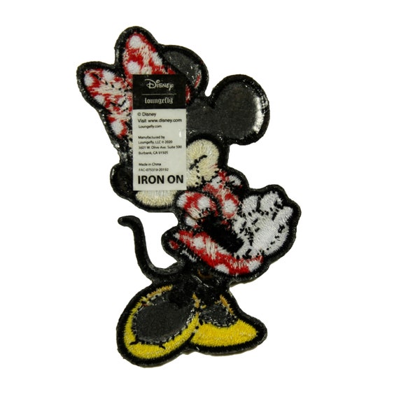 Mickey Mouse Iron on Patch, Silhouette Patch, Small Patch, Iron On/sew  Applique 