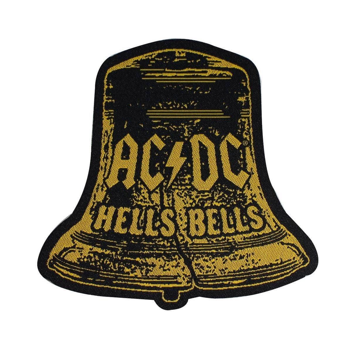 ACDC ACDC Bell Patch Hard Blues Rock Heavy Metal Rock and Roll Music Band