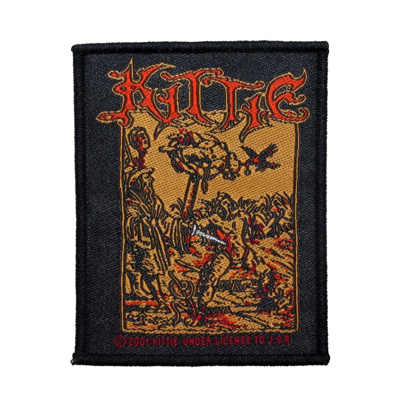 Kittie Woodcutter Logo Patch Female Heavy Metal Band Music Etsy