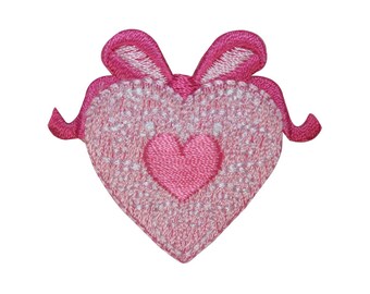 Valentine's Day Made to Order Cupid's Arrow Embroidered Iron-on Patch Available in 2 Sizes Couples Flying Cupid Pig Love Patch
