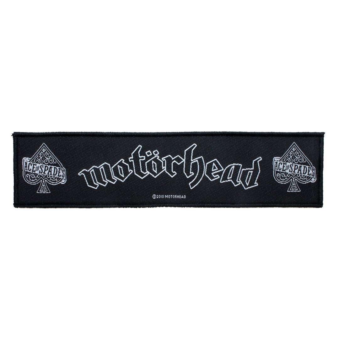 SS Motorhead Ace of Spades Logo Patch Heavy Metal Band Woven Sew on ...