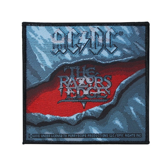 AC/DC ACDC The Razors Edge Album Art Patch Hard Rock ...