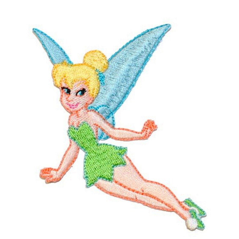 Tinker Bell Flying Patch Peter Pan Fairy Girl Disney 