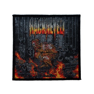 Hackneyed Burn After Reaping Patch Album Art Death Metal Band Sew On Applique