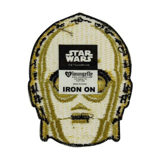 Iron on Star Wars Patch C3PO Iron on Star Wars Patch C3PO