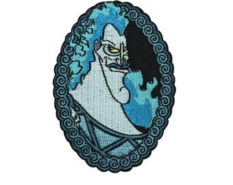 Disney Villain Hades Iron-On Patch Cool Hercules Cartoon Craft Apparel Applique